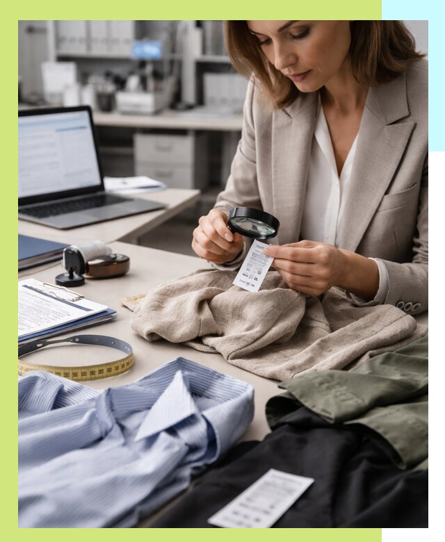 Сертификация одежды и текстиля в Ирбите, быстрая экспертиза