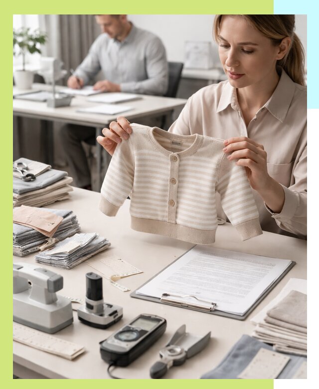 Сертификация детской одежды и текстильных изделий в Ирбите