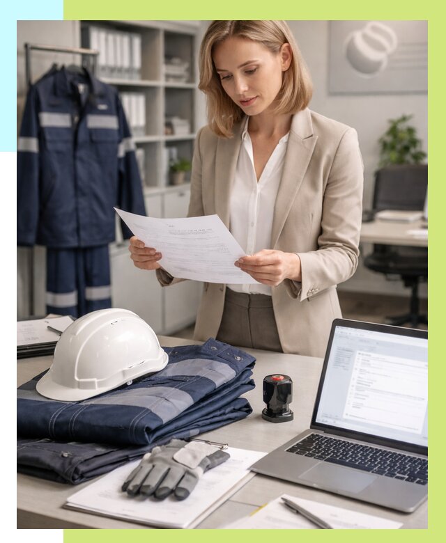 Сертификация спецодежды в Ирбите от 7695 р. | Алешин-Рбт