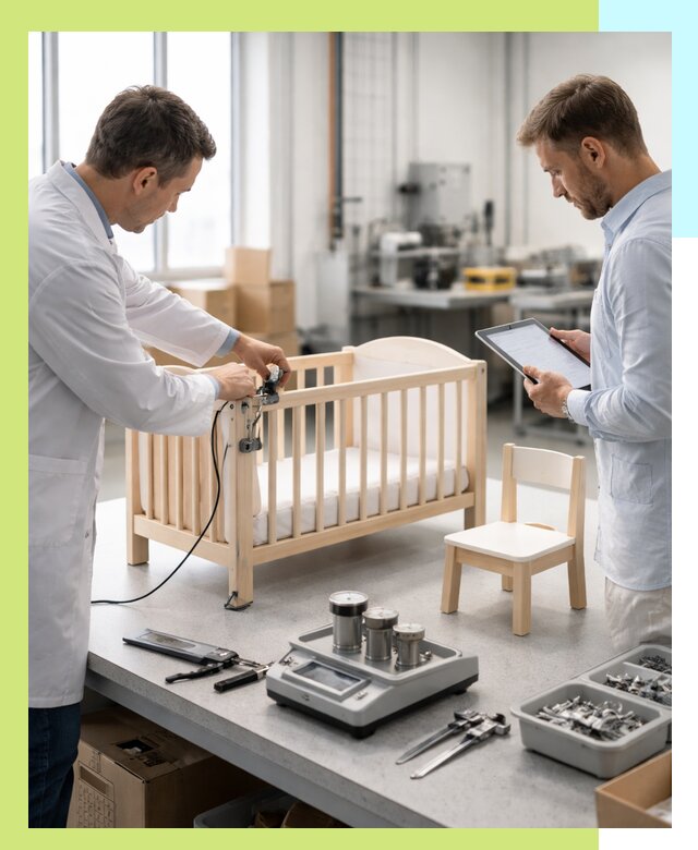 Сертификация детской мебели и проверка безопасности в Ирбите