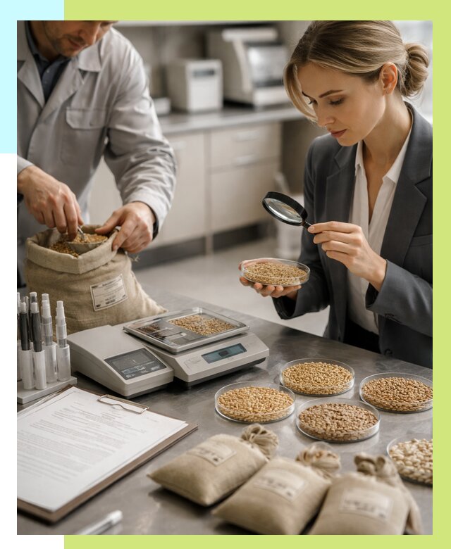 Сертификация зерна в Ирбите по цене от 16490 р. | Алешин-Рбт