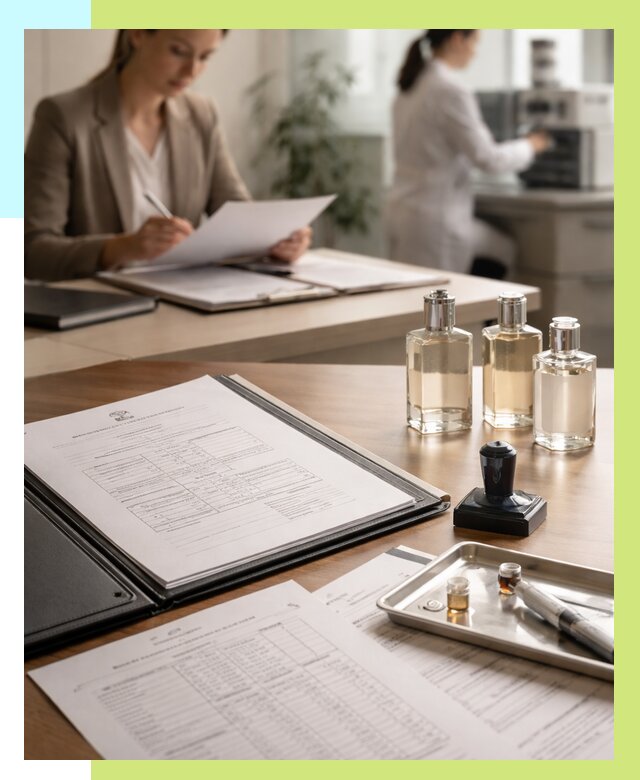 Сертификация парфюмерии в Ирбите от 16490 р. | Алешин-Рбт