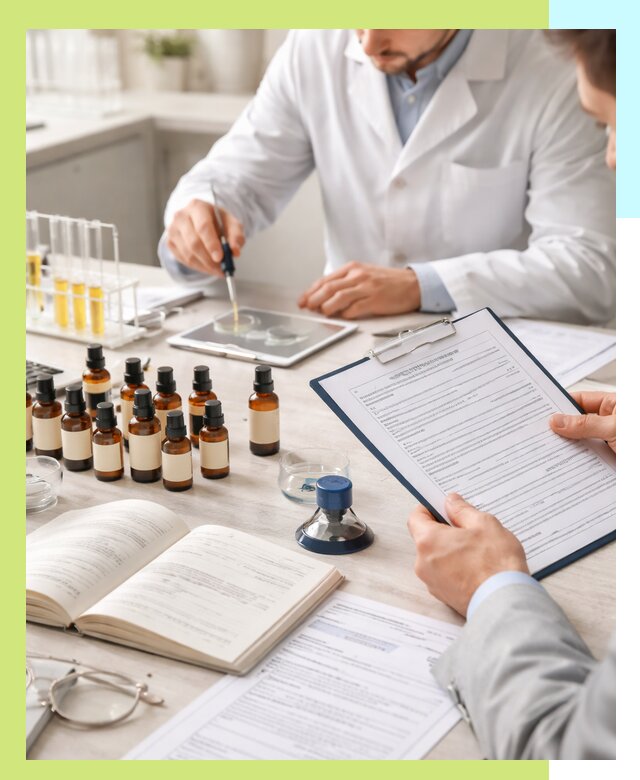 Сертификация эфирных масел и документация качества в Ирбите