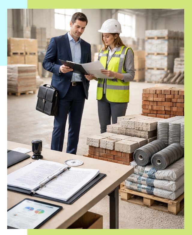 Сертификация строительных материалов в Ирбите от 21986 р. Алешин-Рбт