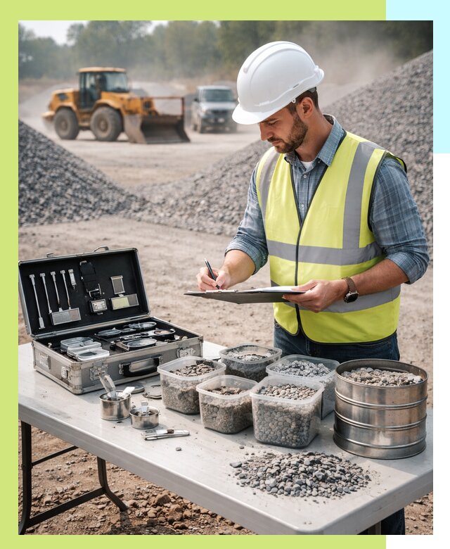 Сертификация щебня в Ирбите по ГОСТу и техническим требованиям