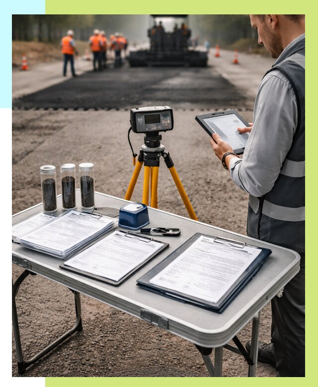 Сертификация асфальта в Ирбите от 27483 р. | Алешин-Рбт