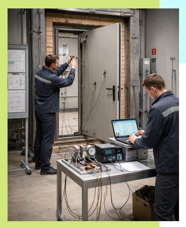 Сертификация противопожарных дверей в Ирбите по ГОСТ и ТР