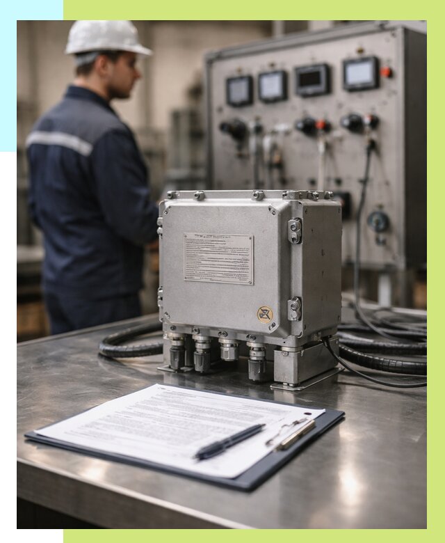 Сертификация взрывозащищенного оборудования в Ирбите от 38476 р. | Алешин-Рбт