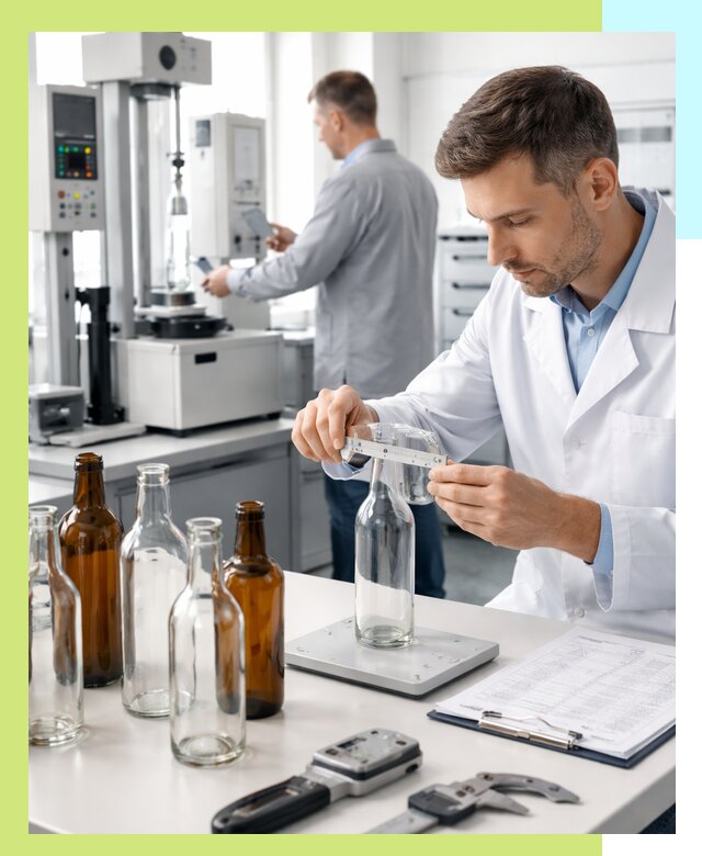 Сертификация стеклянных бутылок и сопутствующей упаковки в Ирбите