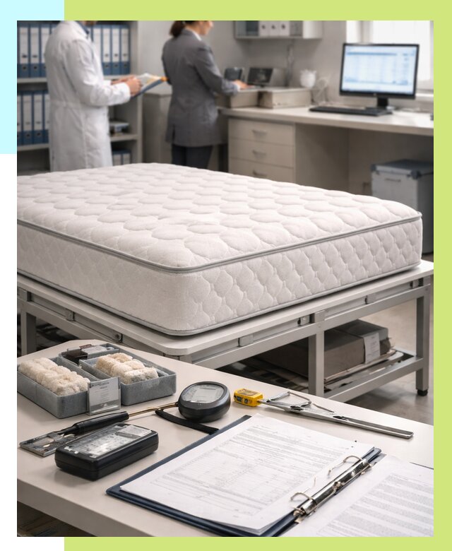 Сертификация матрасов в Ирбите от 9344 р. | Алешин-Рбт