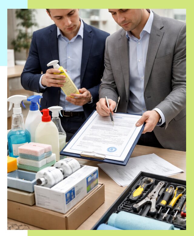 Сертификация хозяйственных товаров в Ирбите, от 19787 р. |Алешин-Рбт