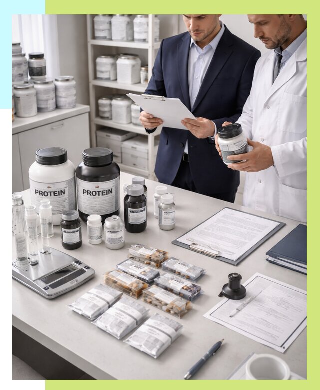 Сертификация спортивного питания в Ирбите от 16490 р., Алешин-Рбт