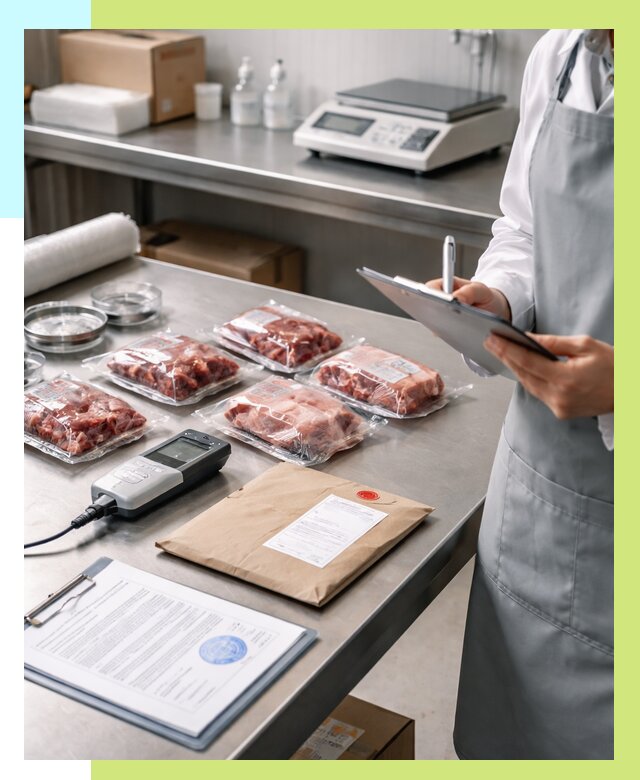 Сертификат на мясо и декларация в Ирбите от 9344 р. | Алешин-Рбт