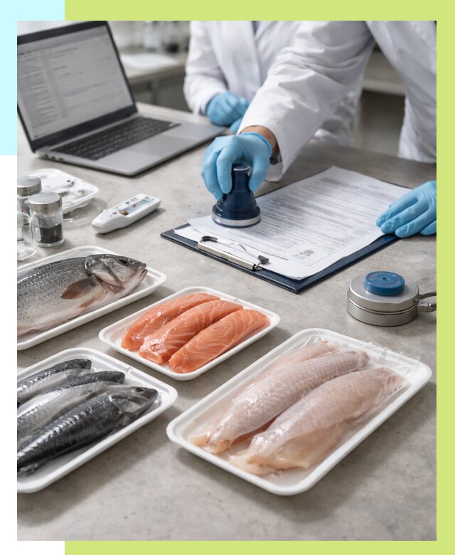 Сертификация рыбы и сертификат в Ирбите от 16490 р. | Алешин-Рбт