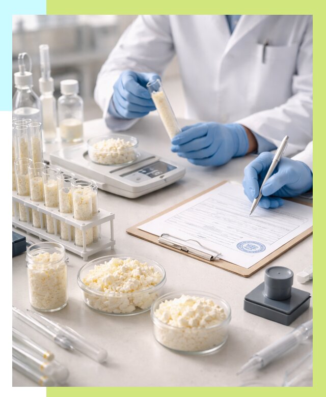 Сертификация творога в Ирбите от 13192 р. под ключ | Алешин-Рбт