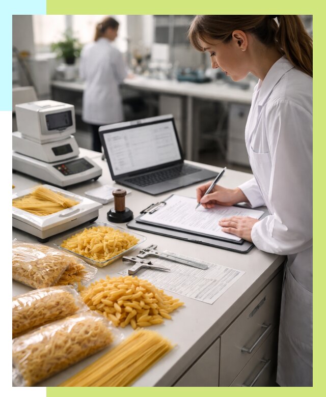 Сертификация макаронных изделий в Ирбите от 16490 р. | Алешин-Рбт