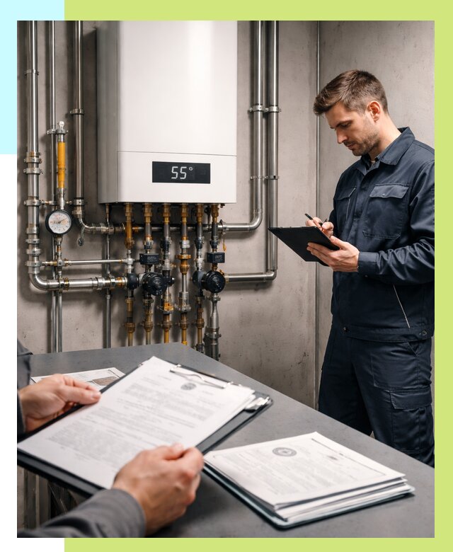 Сертификация газовых котлов в Ирбите от 27483 р. | Алешин-Рбт