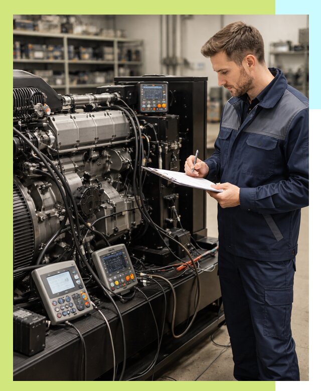 Сертификация дизельных генераторов и их оборудования в Ирбите