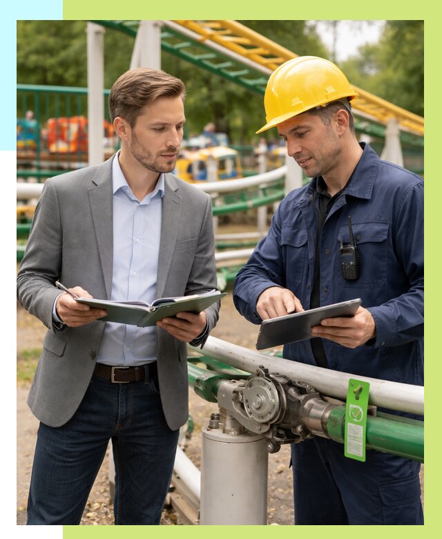 Сертификация аттракционов в Ирбите от 49469 р. | Алешин-Рбт