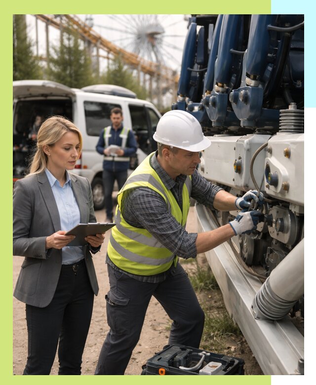 Сертификация аттракционов и проверка безопасности в Ирбите