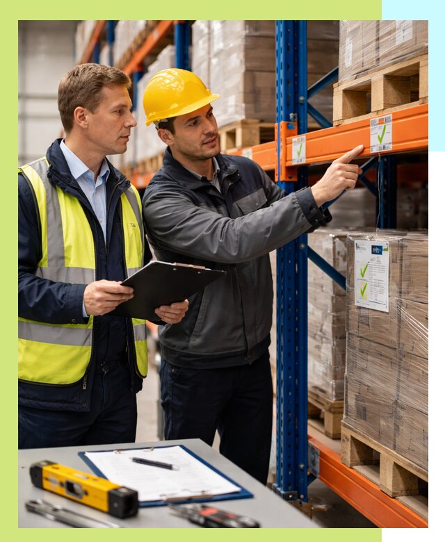 Сертификация стеллажей и складского оборудования в Ирбите