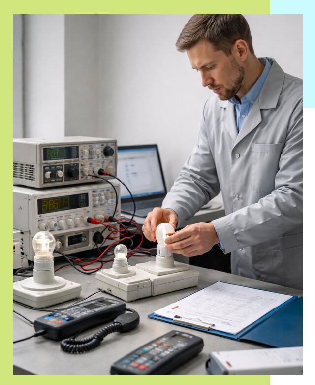 Сертификация ламп и светильников в Ирбите по нормативам