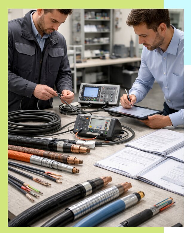 Сертификация кабеля и электропроводки в Ирбите под ключ