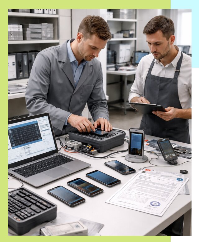 Сертификация мобильных телефонов и смартфонов в Ирбите под ключ