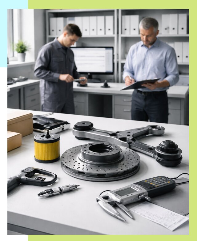 Сертификация автозапчастей в Ирбите от 27483 р. | Алешин-Рбт