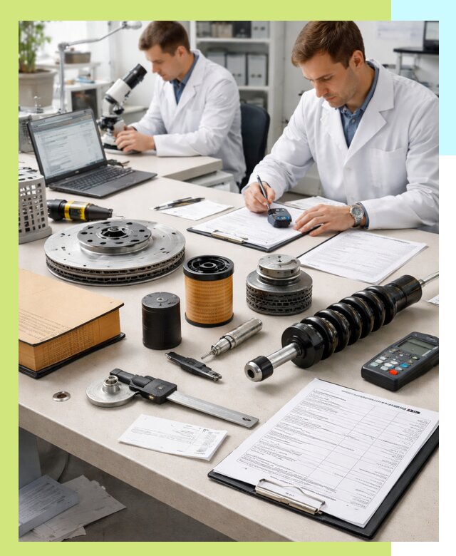 Сертификация автозапчастей и комплектующих в Ирбите по ГОСТ