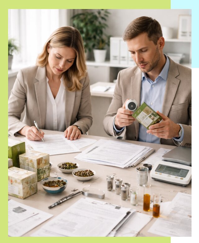 Разработка ТУ на чай и маркировку продукции в Ирбите