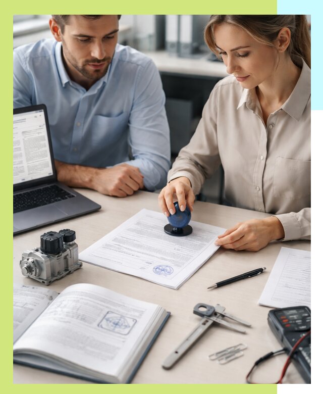 Выдача паспорта изделия и техническая экспертиза продукции в Ирбите