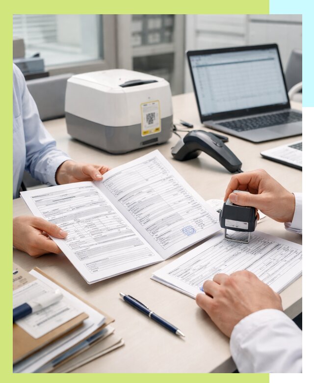 Оформление паспорта на товар и сопроводительных документов в Ирбите