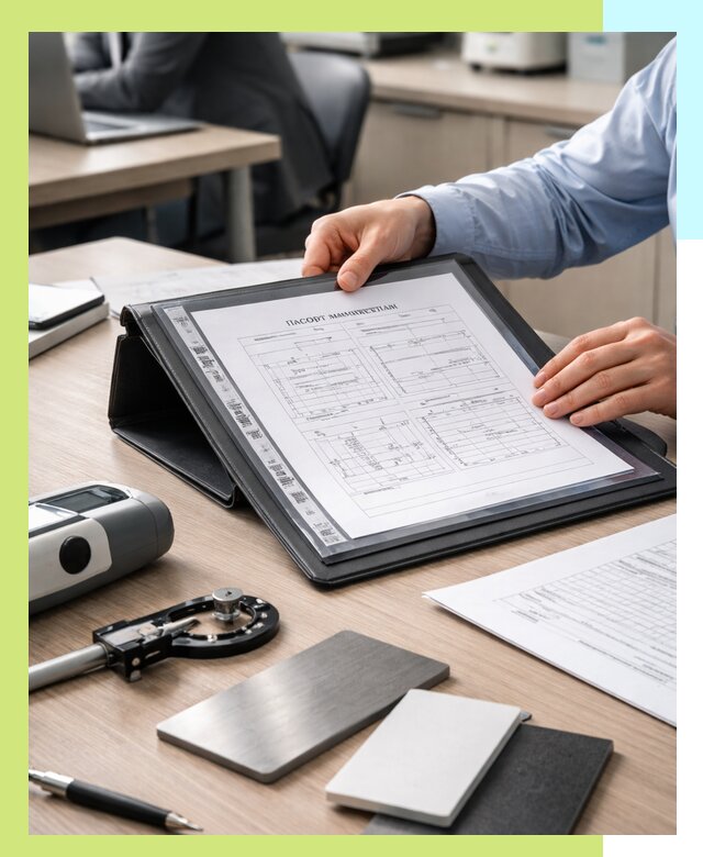 Оформление паспорта материала для продукции в Ирбите