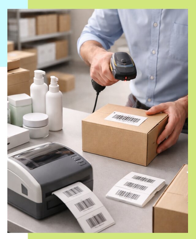 Штрихкодирование продукции в Ирбите от 4947 р. | Алешин-Рбт