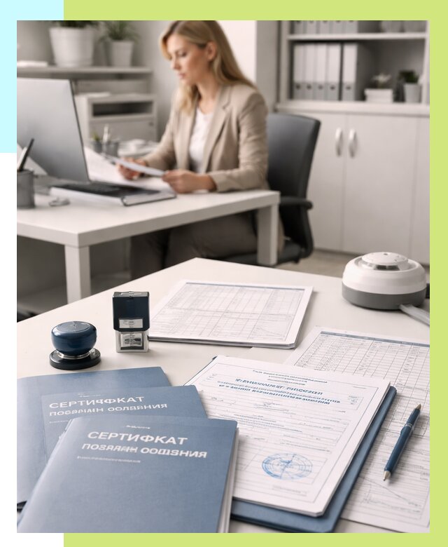 Сертификаты пожарной безопасности в Ирбите от 16490 р. | Алешин-Рбт