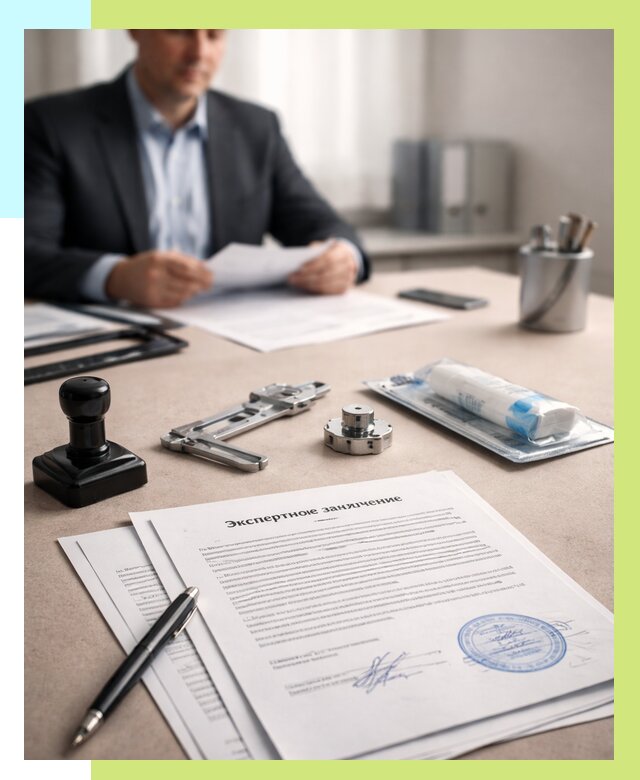 Экспертное заключение на продукцию в Ирбите от 9344 р. | Алешин-Рбт