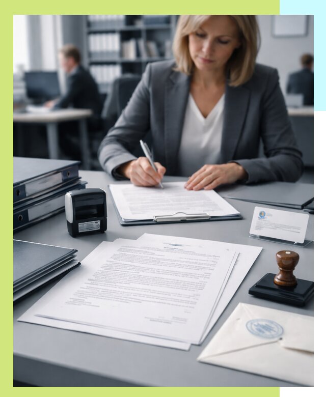 Оформление отказного письма для продукции и оборудования в Ирбите