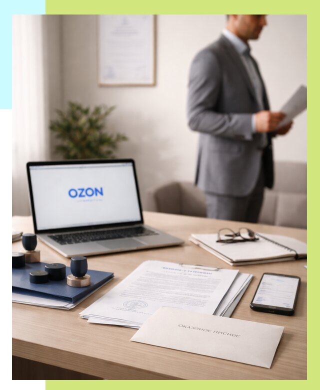 Отказное письмо для Ozon в Ирбите от 3848 р. | Алешин-Рбт