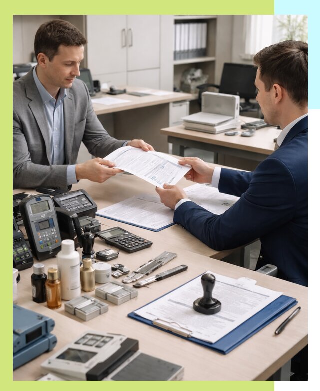 Оформление и получение заключения РЧЦ для оборудования в Ирбите