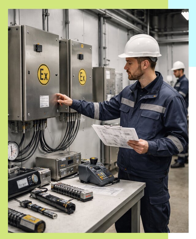 Сертификат взрывозащиты промышленного оборудования в Ирбите