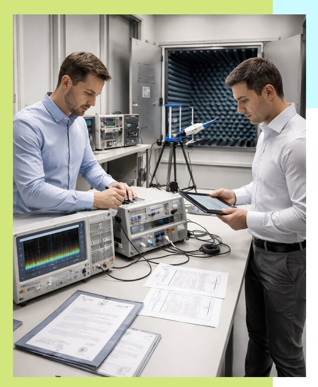 Оформление и выдача сертификата ЭМС для продукции в Ирбите