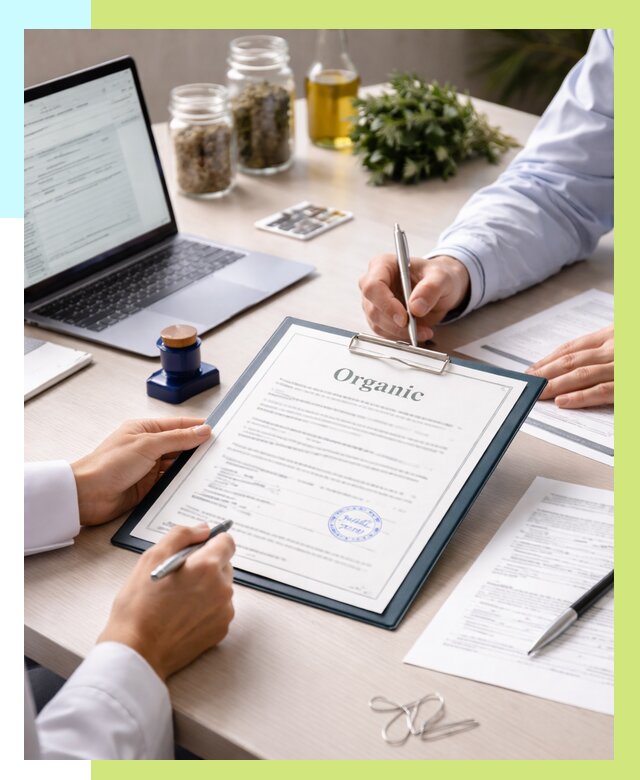 Оформление сертификат органик в Ирбите от 32979 р. | Алешин-Рбт