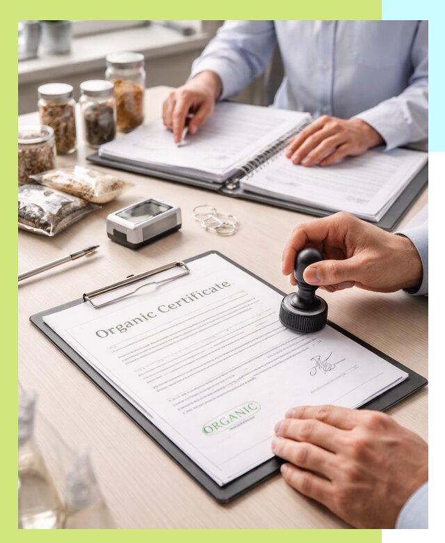 Получение органик сертификата для продукции в Ирбите