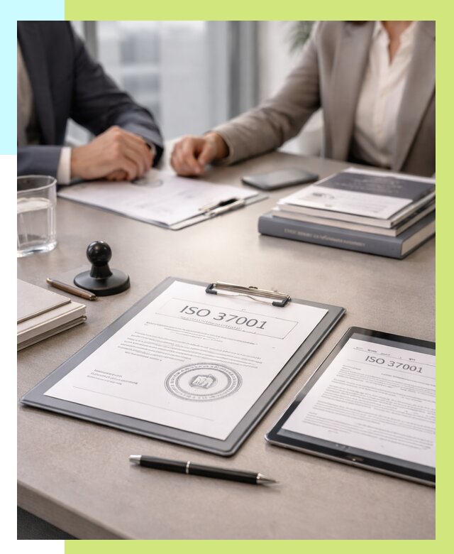 Сертификат ISO 37001 в Ирбите оформить от 131916 р. Алешин-Рбт
