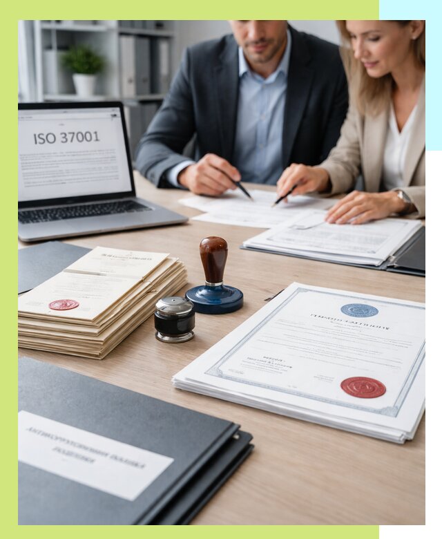 Получение сертификата ISO 37001 по системе борьбы с коррупцией в Ирбите